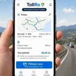 Rovinieta și tarifele de drum se plătesc prin TollRo, activ din 1 octombrie
