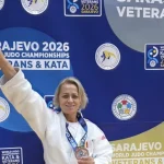 Simona Aruș (CSM Bacău), bronz la Mondialul de judo pentru veterani de la Sarajevo