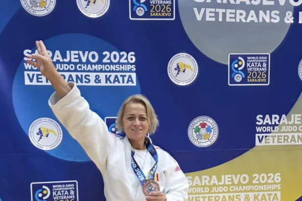Simona Aruș (CSM Bacău), bronz la Mondialul de judo pentru veterani de la Sarajevo