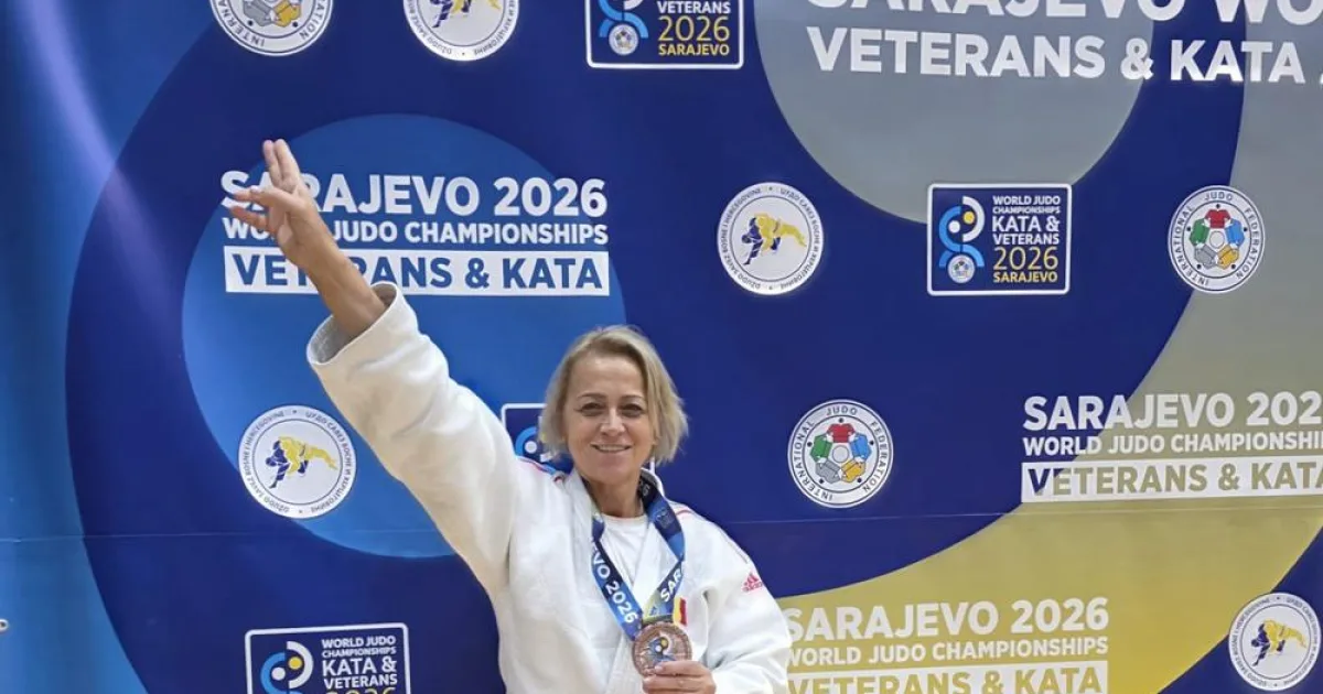 Simona Aruș (CSM Bacău), bronz la Mondialul de judo pentru veterani de la Sarajevo