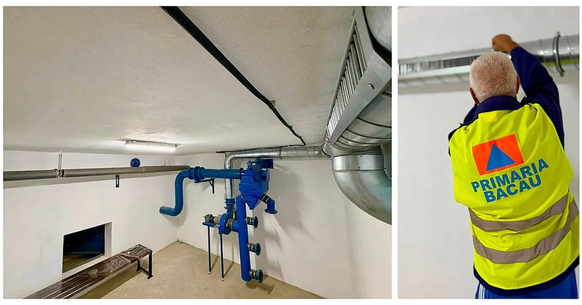 Adăposturi de protecție civilă din Bacău, reabilitate. Peste 300 de persoane adăpostite
