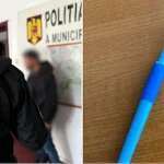 Bărbat agresiv, prins de polițiștii locali din Bacău cu un obiect metalic ascuțit