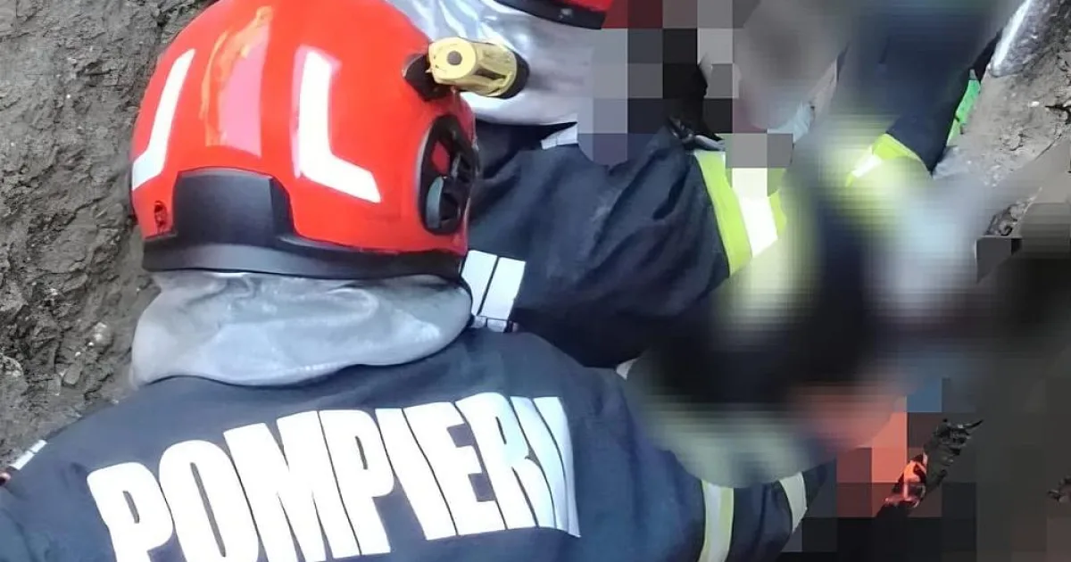 Bărbat decedat după surparea unui mal, găsit de pompieri în Pustiana