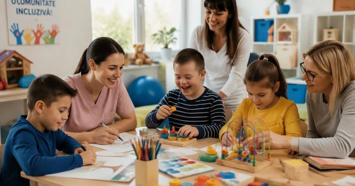 Comunitate terapeutică pentru 200 de copii cu dizabilități din Bacău