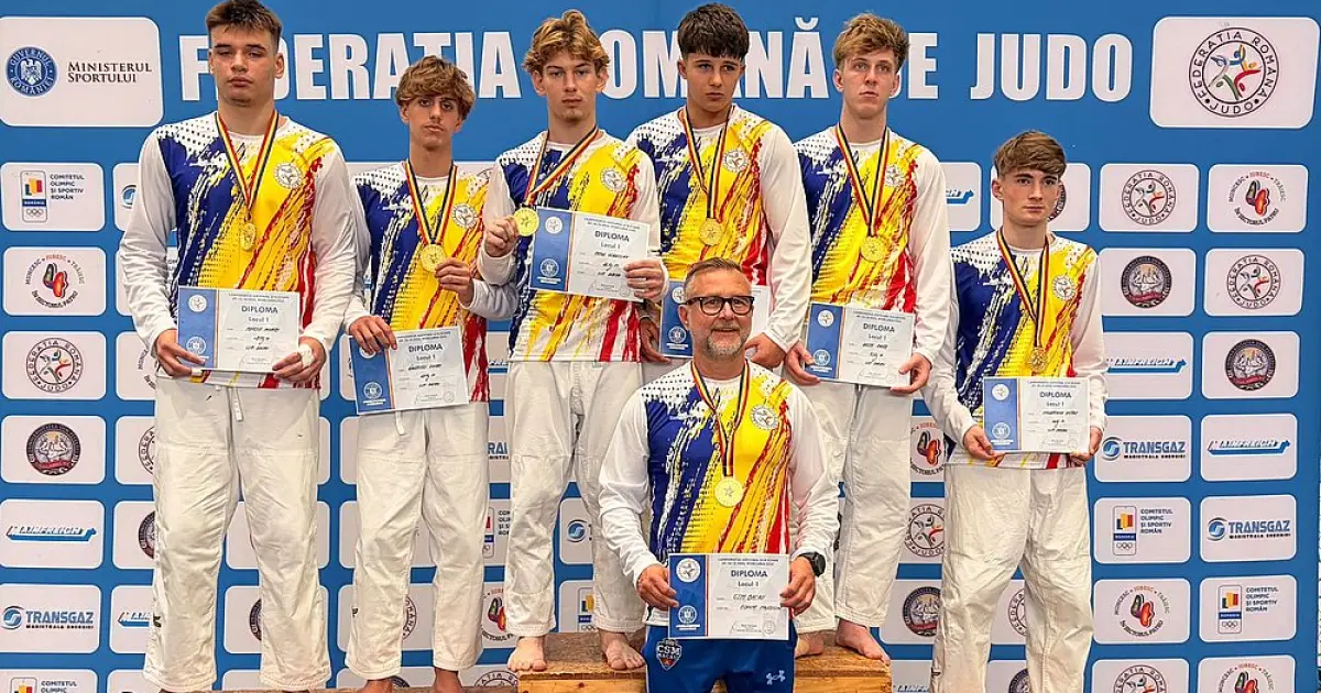 CSM Bacău, campioană națională U18 la masculin pe echipe