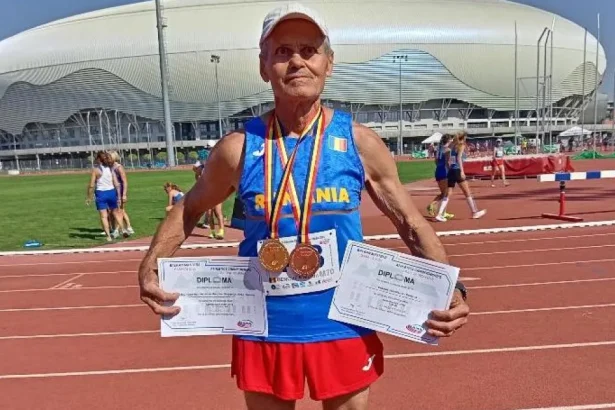 Martin Benchea Joca stabilește un nou record național la semimaraton pe echipe