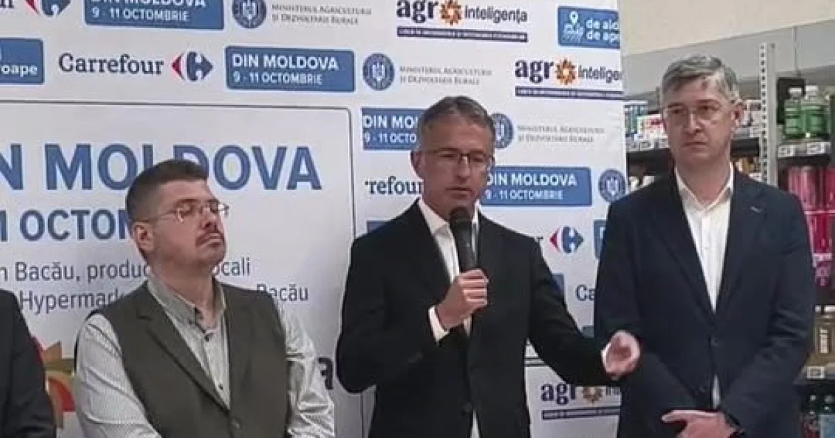 Piața producătorilor locali din Moldova, la Carrefour